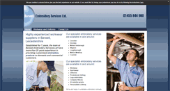 Desktop Screenshot of barwellembroidery.co.uk